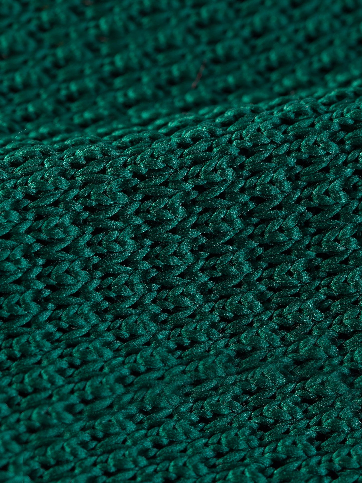 Green Knitted Tie 6cm - BRABION