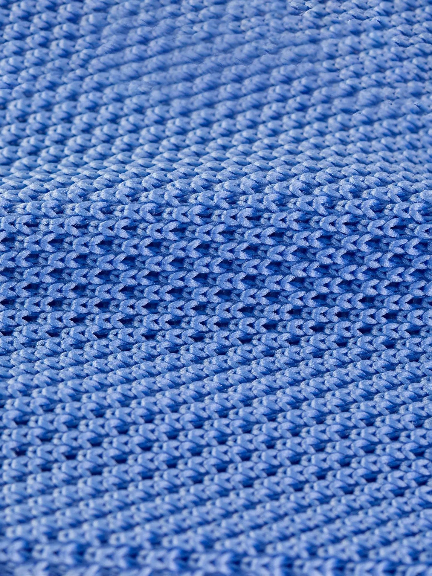 Sky-Blue Knitted Tie 6cm - BRABION