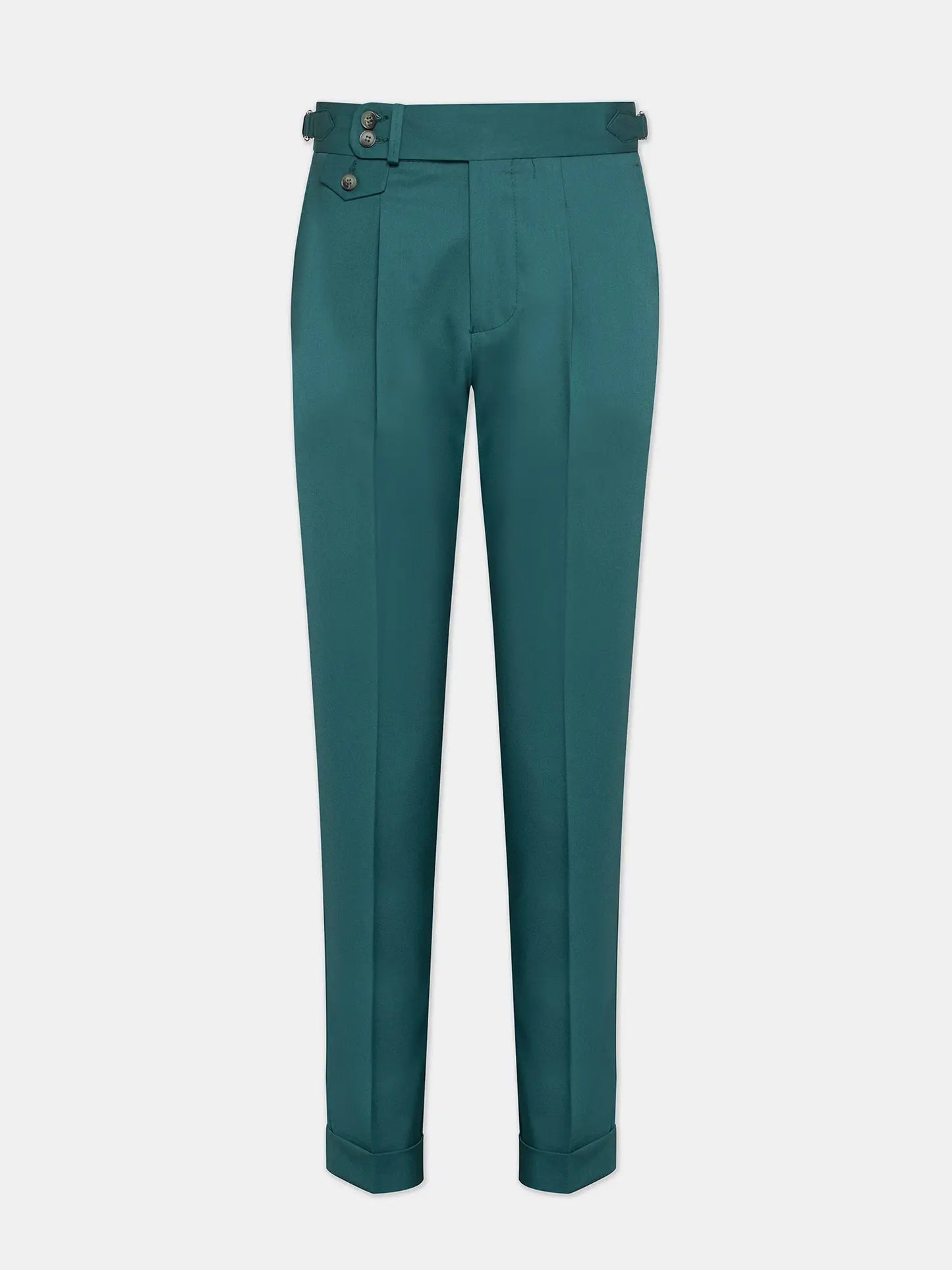 Green Double Breasted Suit 2-Piece - BRABION
