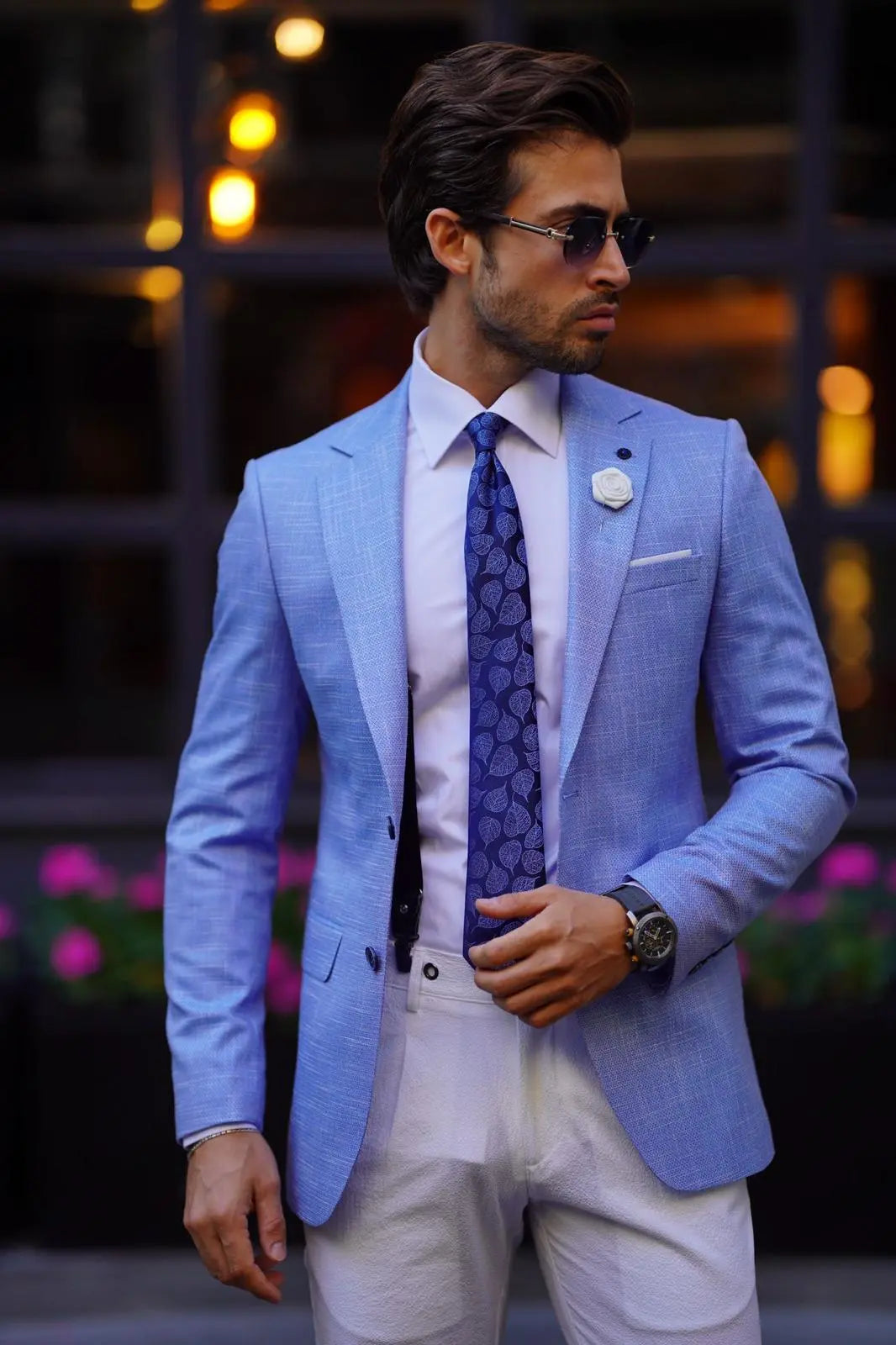 Vespo Maine Blue Blazer: A Sophisticated Choice for Every Occasion - BRABION