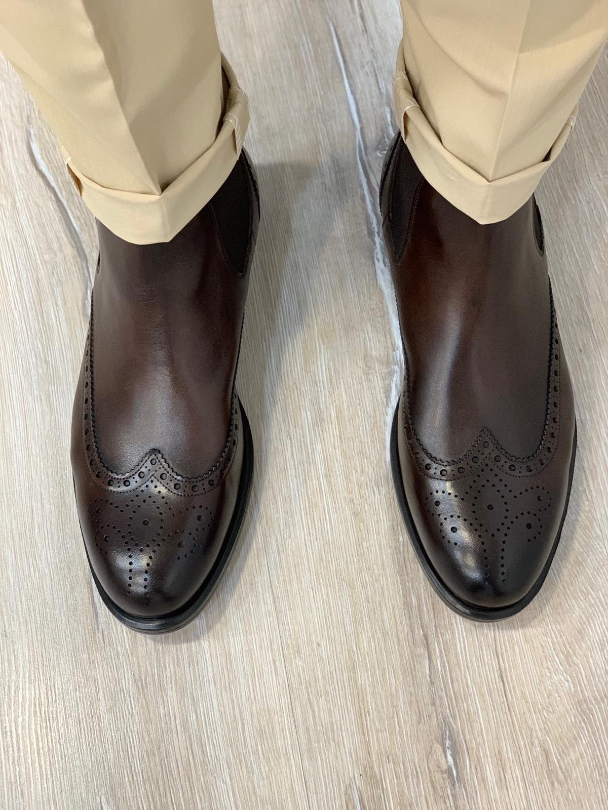 Napoli Leather Boots - Elegant Versatility for Every Occasion