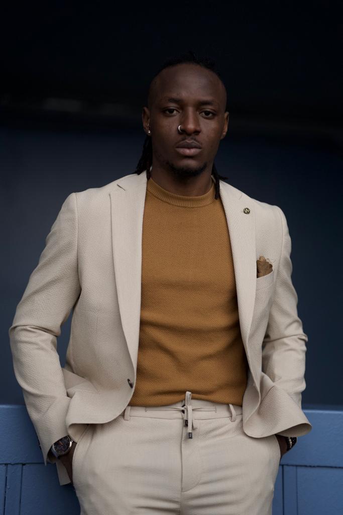 Sorento Beige Slim Fit Linen Suit - Elegant Style for Every Occasion