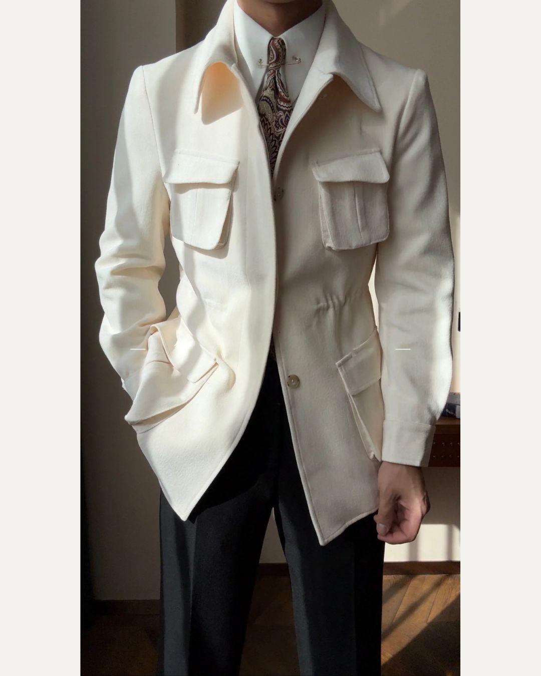 Men’s Italian Retro Hunting Jacket