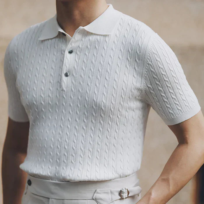 Knit Polo Shirt