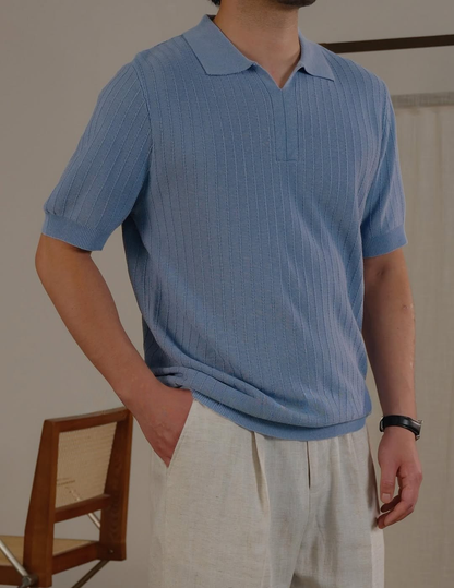 Napoli Linen Knitted Polo