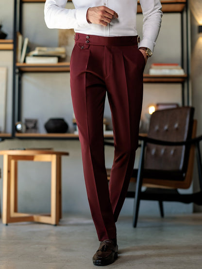Bordeaux Double Breasted Suit 2-Piece VIOSSI