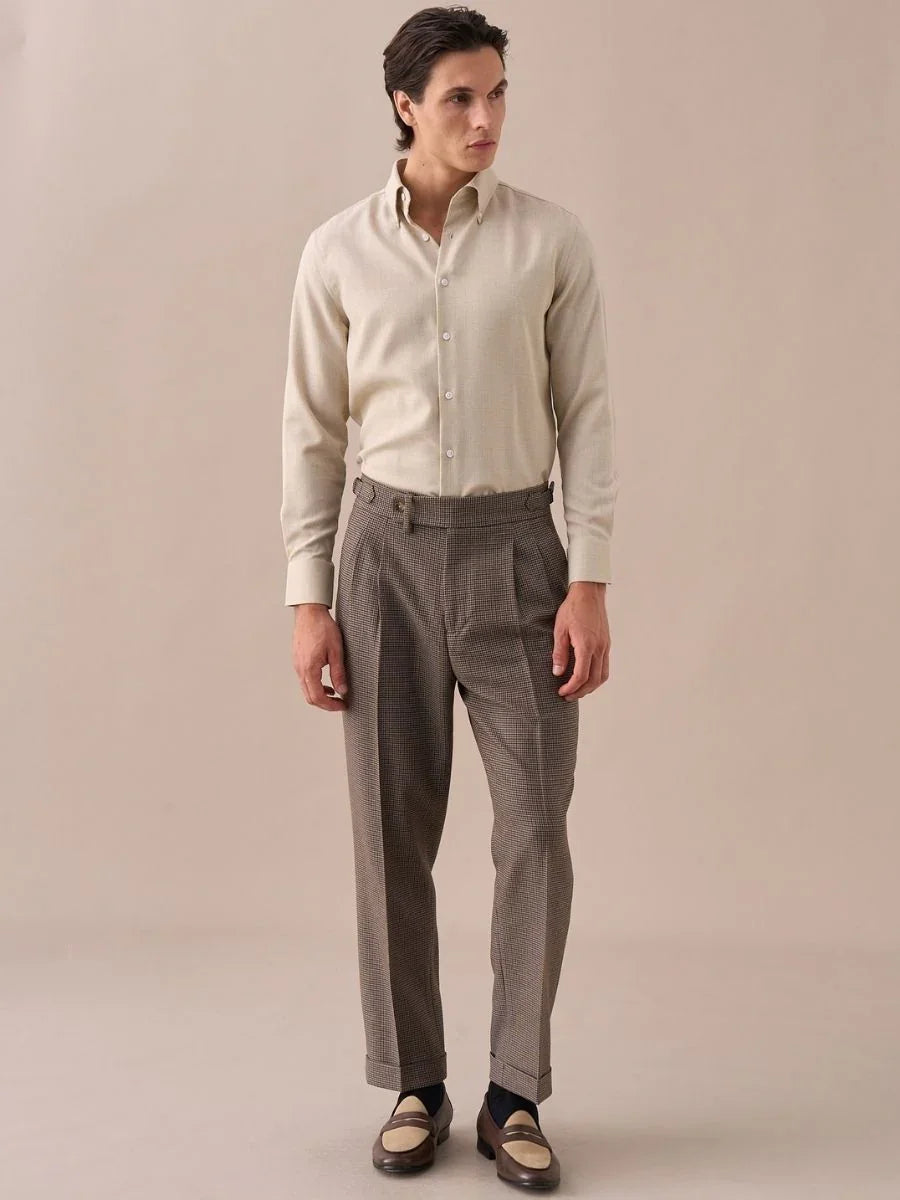 Men's Checkered Gurkha Pants