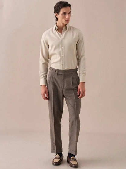 Men's Checkered Gurkha Pants