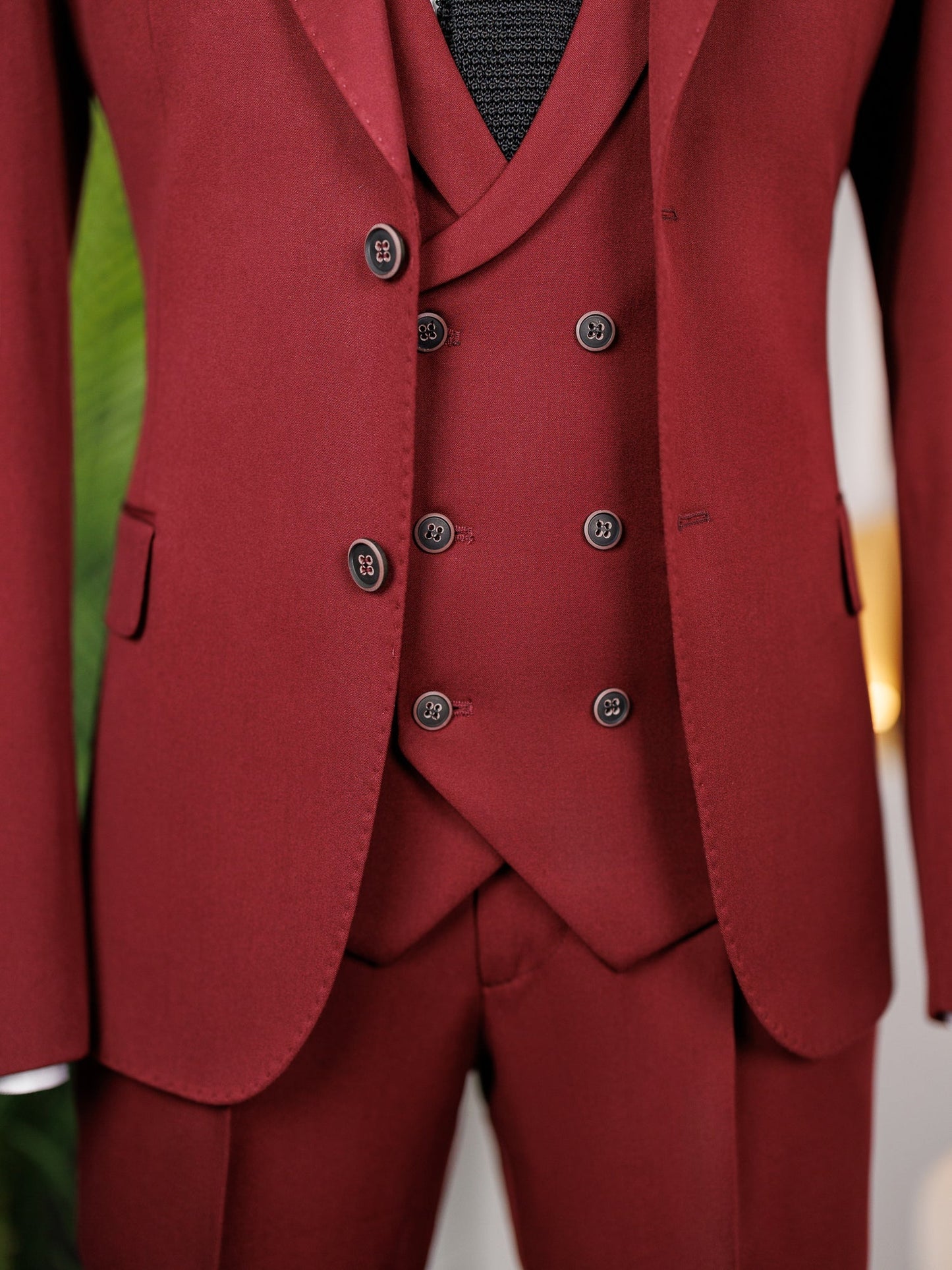 Bordeaux Slim-Fit Suit 3-Piece VIOSSI