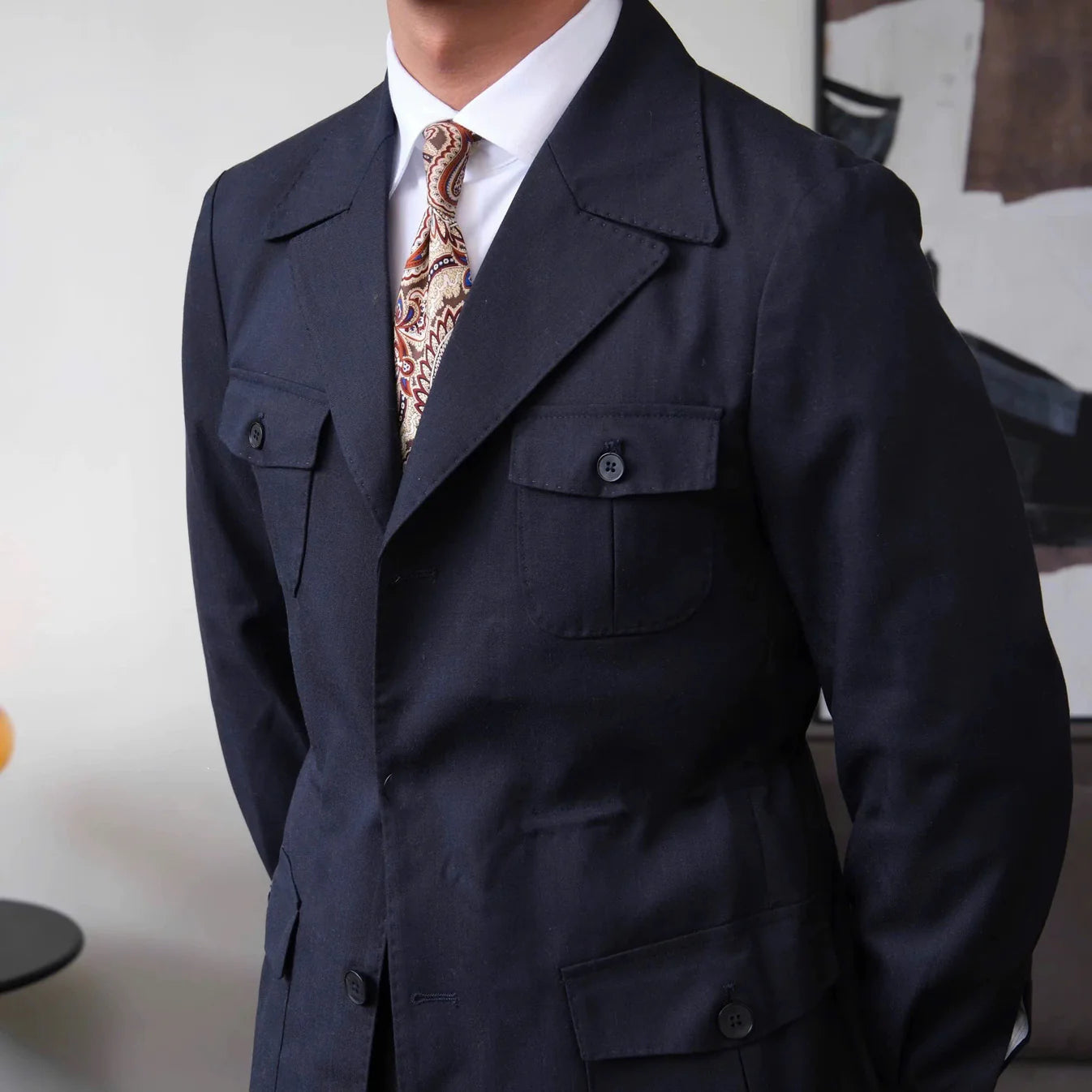 Men’s Heritage 4-Pocket Safari Jacket - BRABION