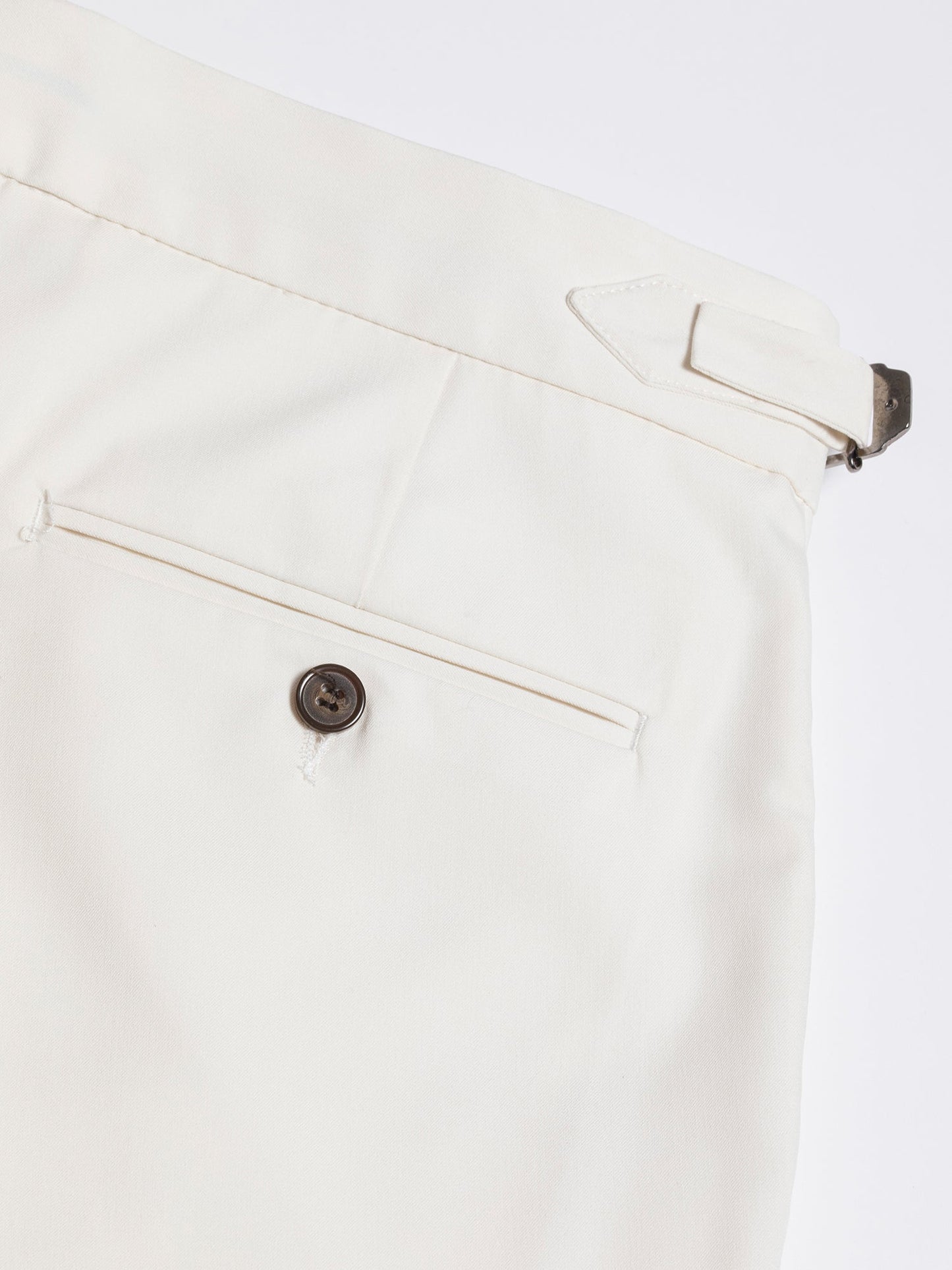 White Double Breasted Suit 2-Piece - BRABION