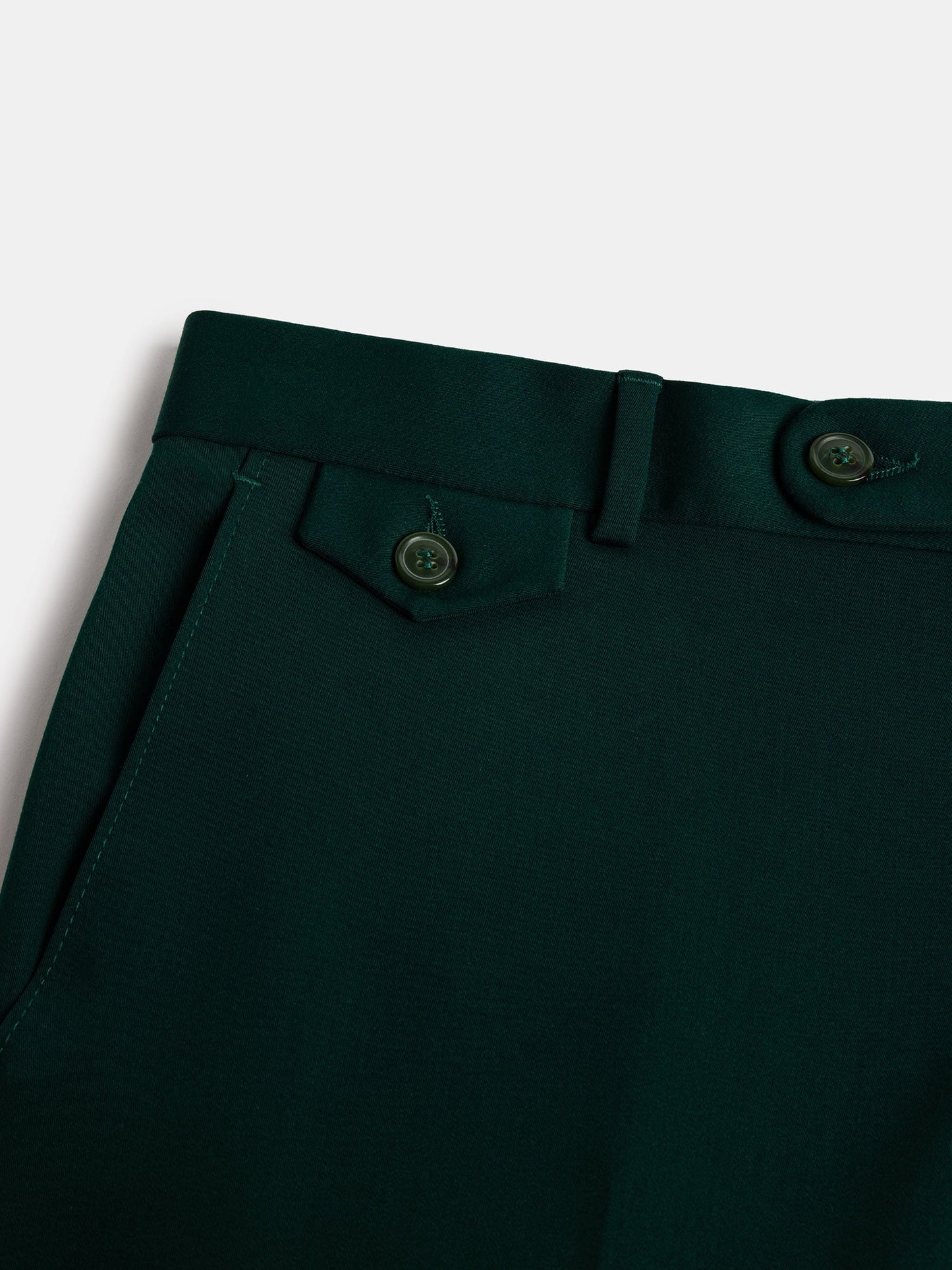 Donazi Green High Waist Slim-Fit Pants VIOSSI