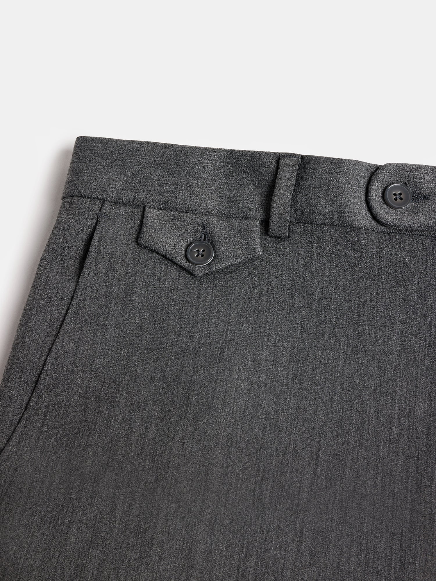 Donazi Grey High Waist Slim-Fit Pants VIOSSI