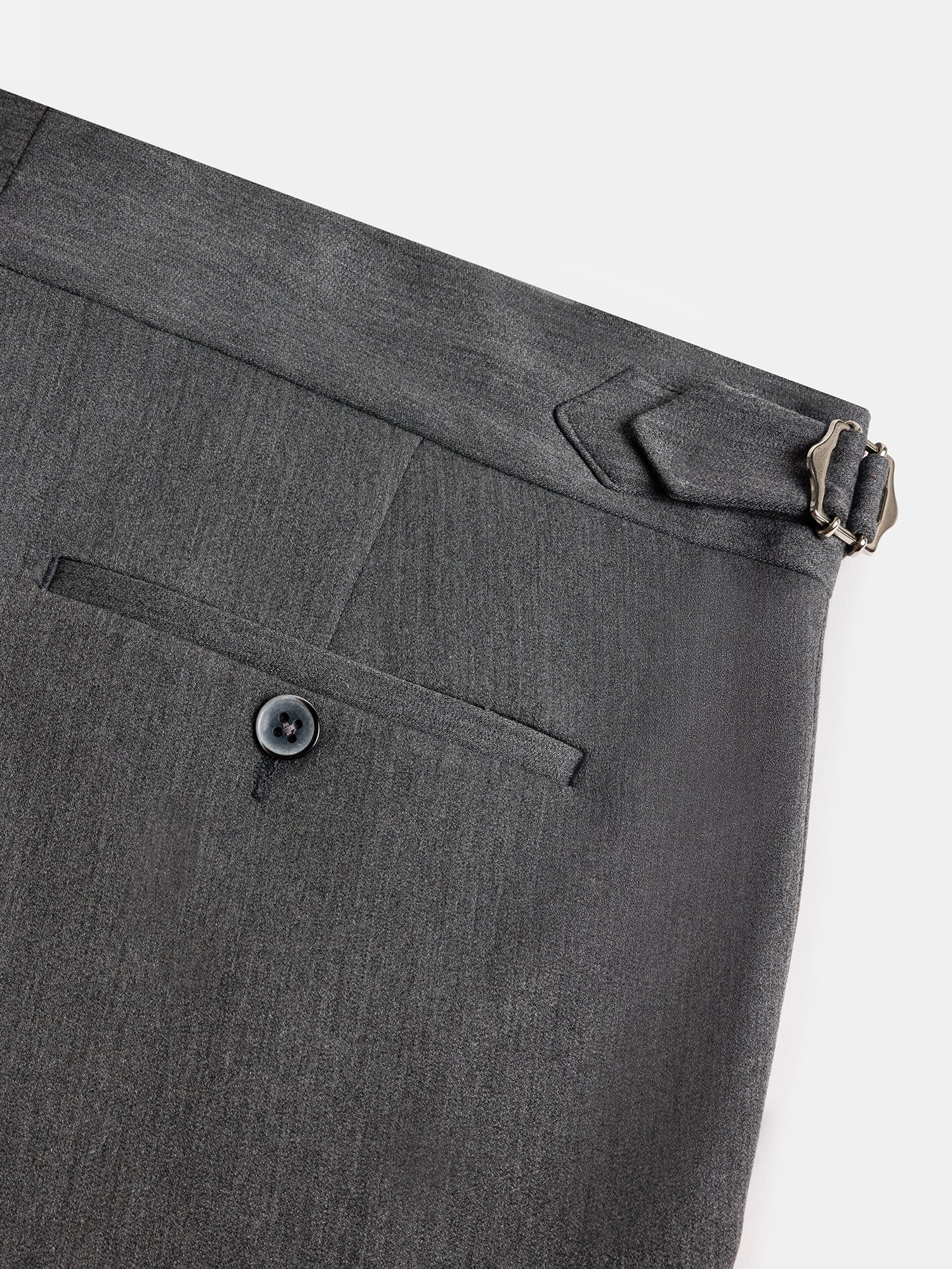 London Grey High Waist Slim-Fit Pants VIOSSI