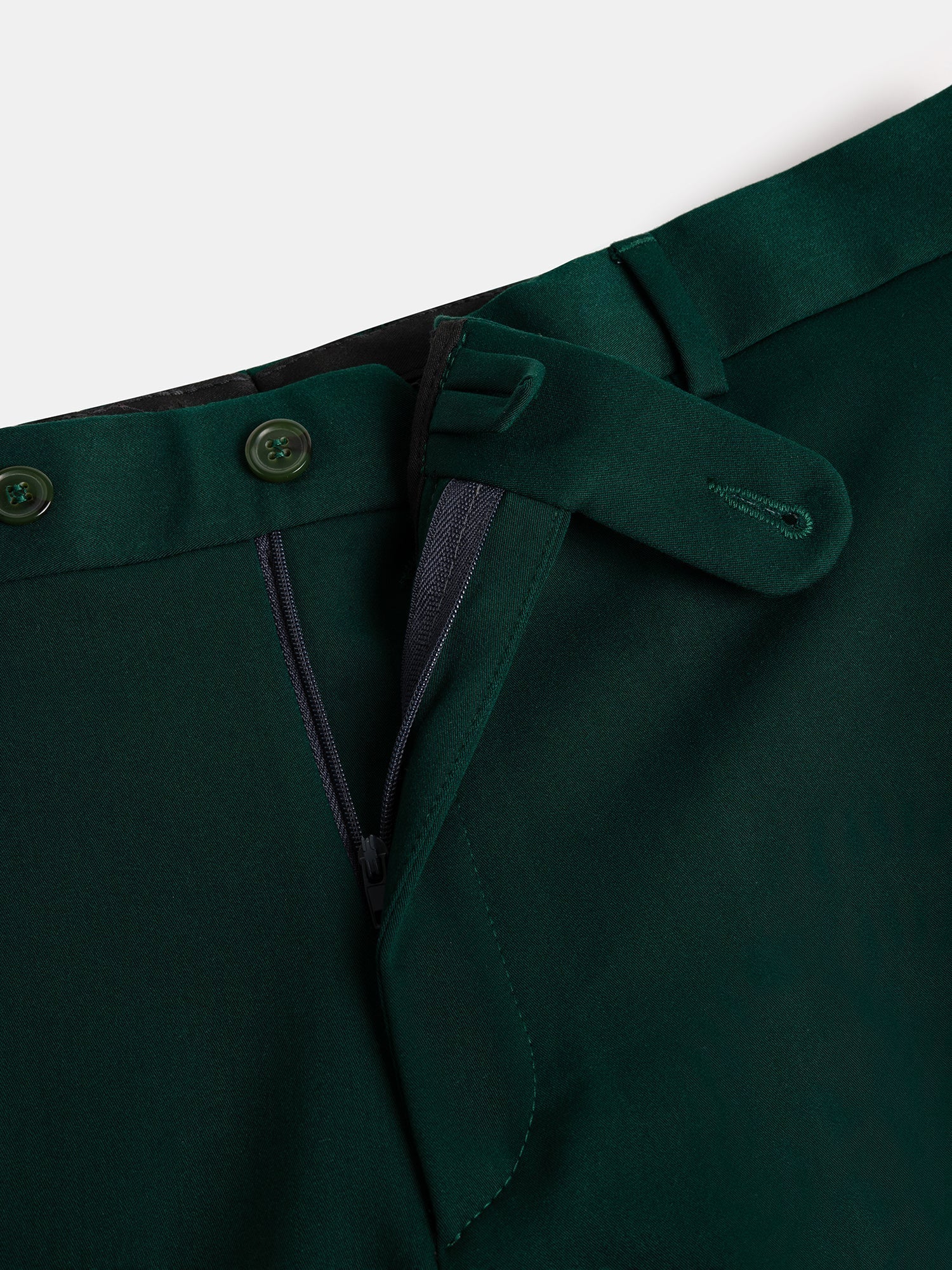 Donazi Green High Waist Slim-Fit Pants VIOSSI