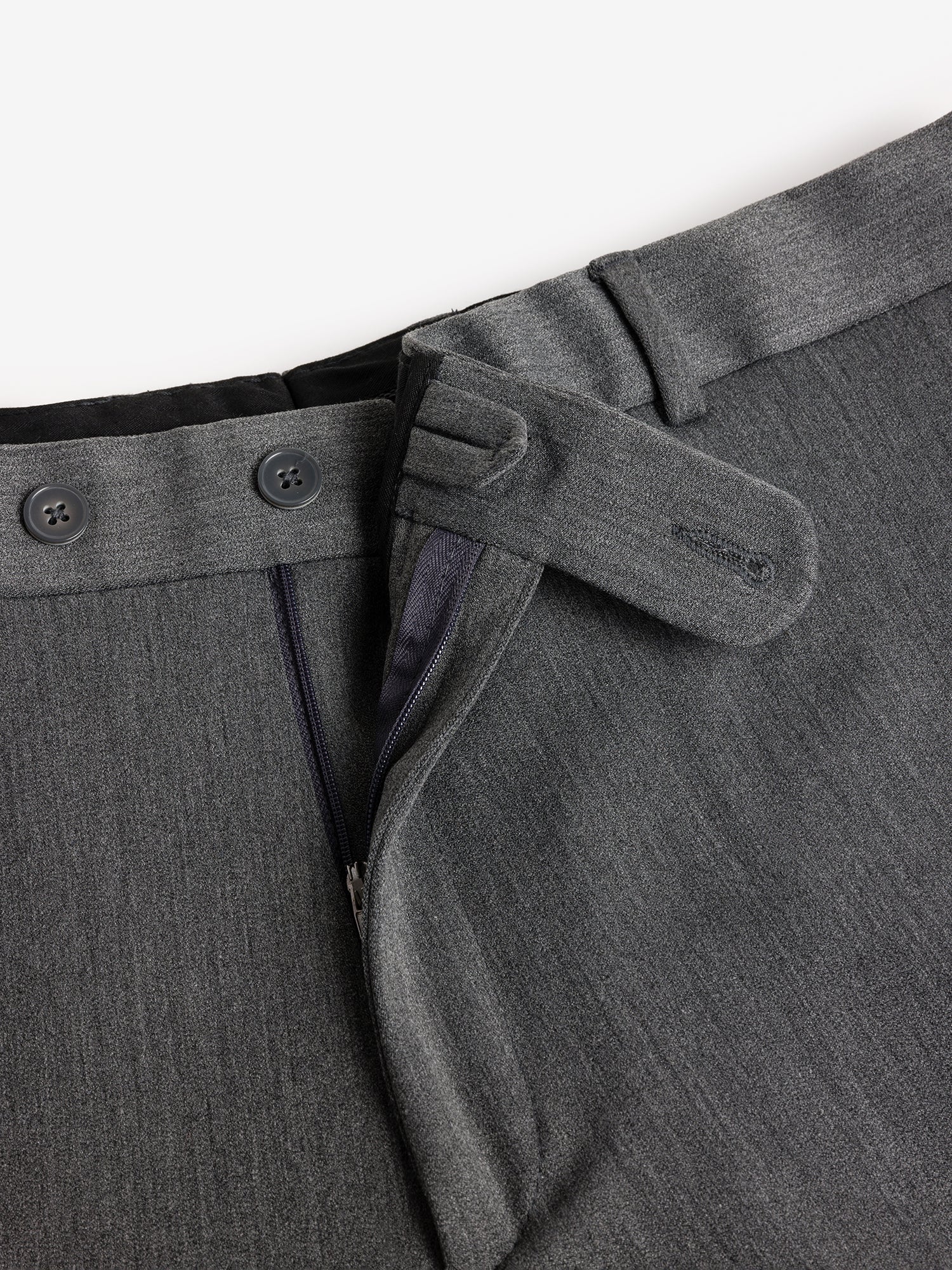 Donazi Grey High Waist Slim-Fit Pants VIOSSI
