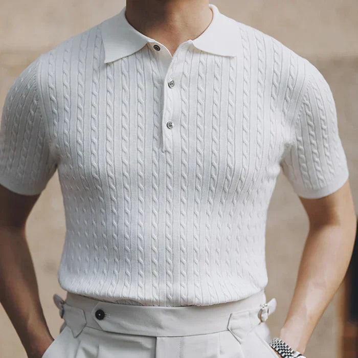 Knit Polo Shirt