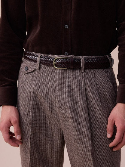 Piemonte High Waisted Wool Pants