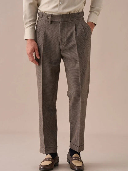 Men's Checkered Gurkha Pants