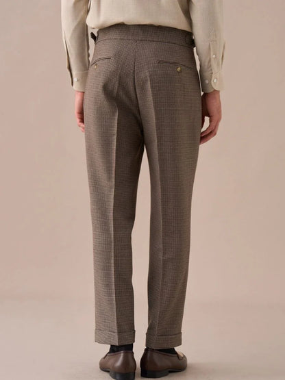 Men's Checkered Gurkha Pants