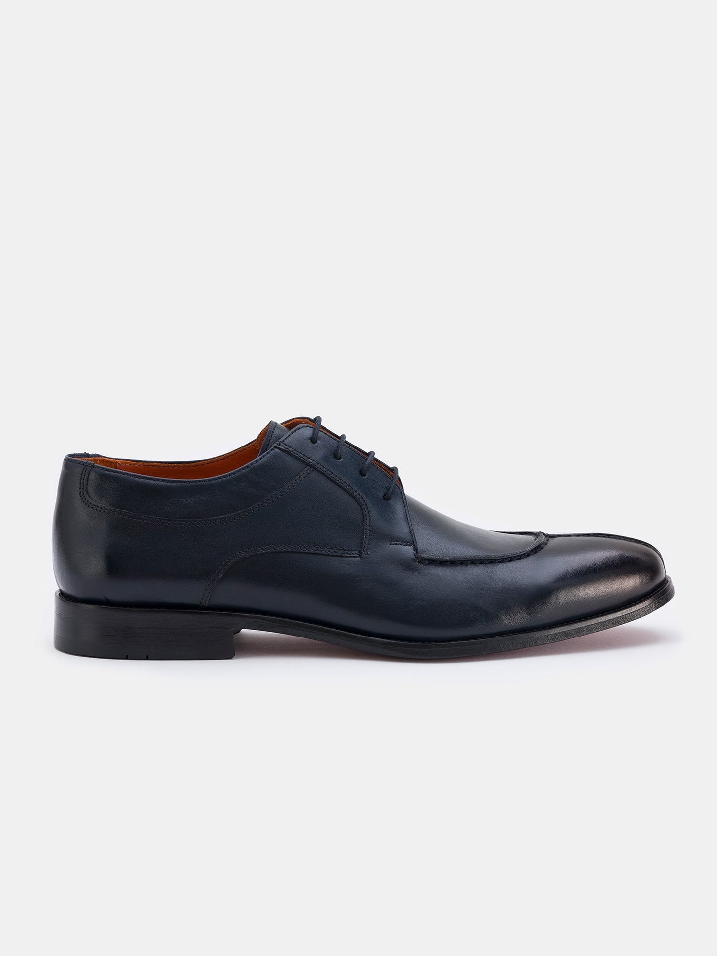Navy Leather Split Toe Derby VIOSSI