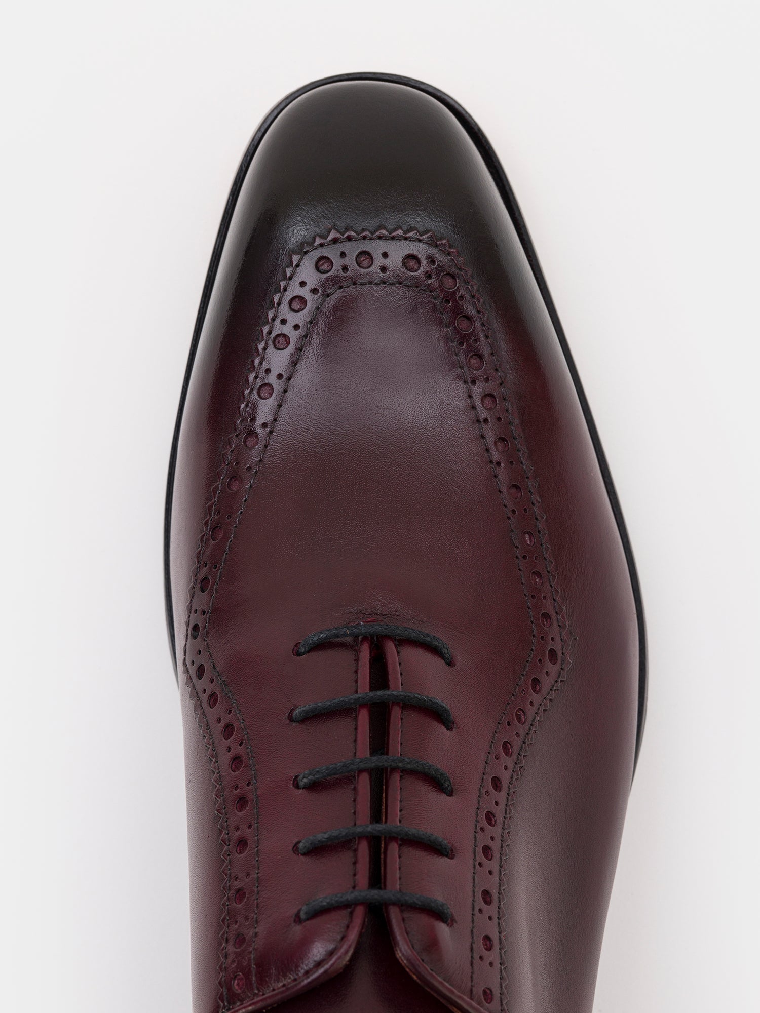 Bordeaux Leather Wingtip Oxford VIOSSI