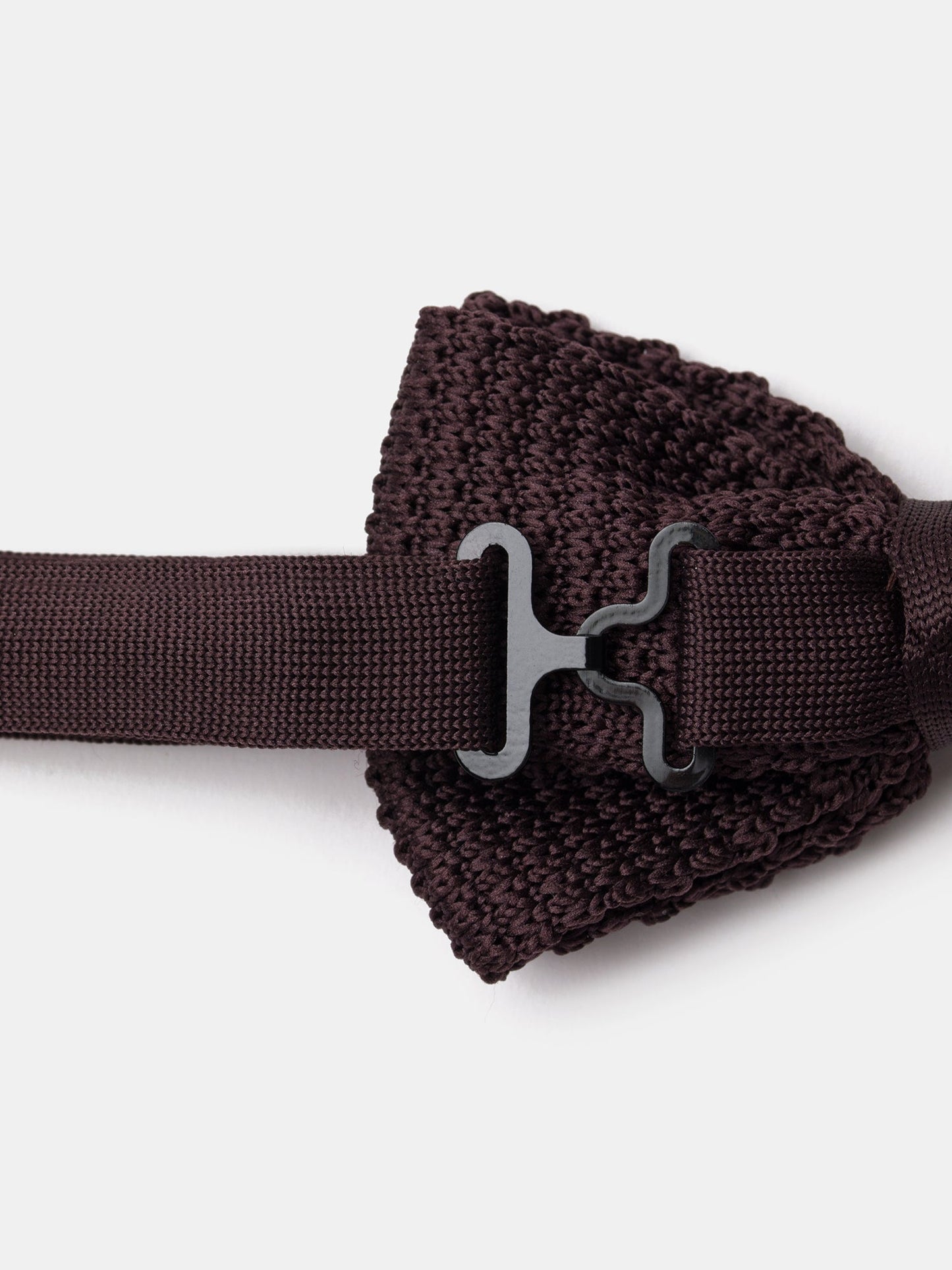 Brown Knitted Bow Tie - BRABION