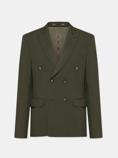 Khaki Double Breasted Suit 2-Piece VIOSSI