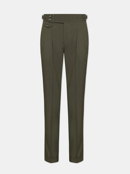 Khaki Modern-Fit Suit 3-Piece VIOSSI