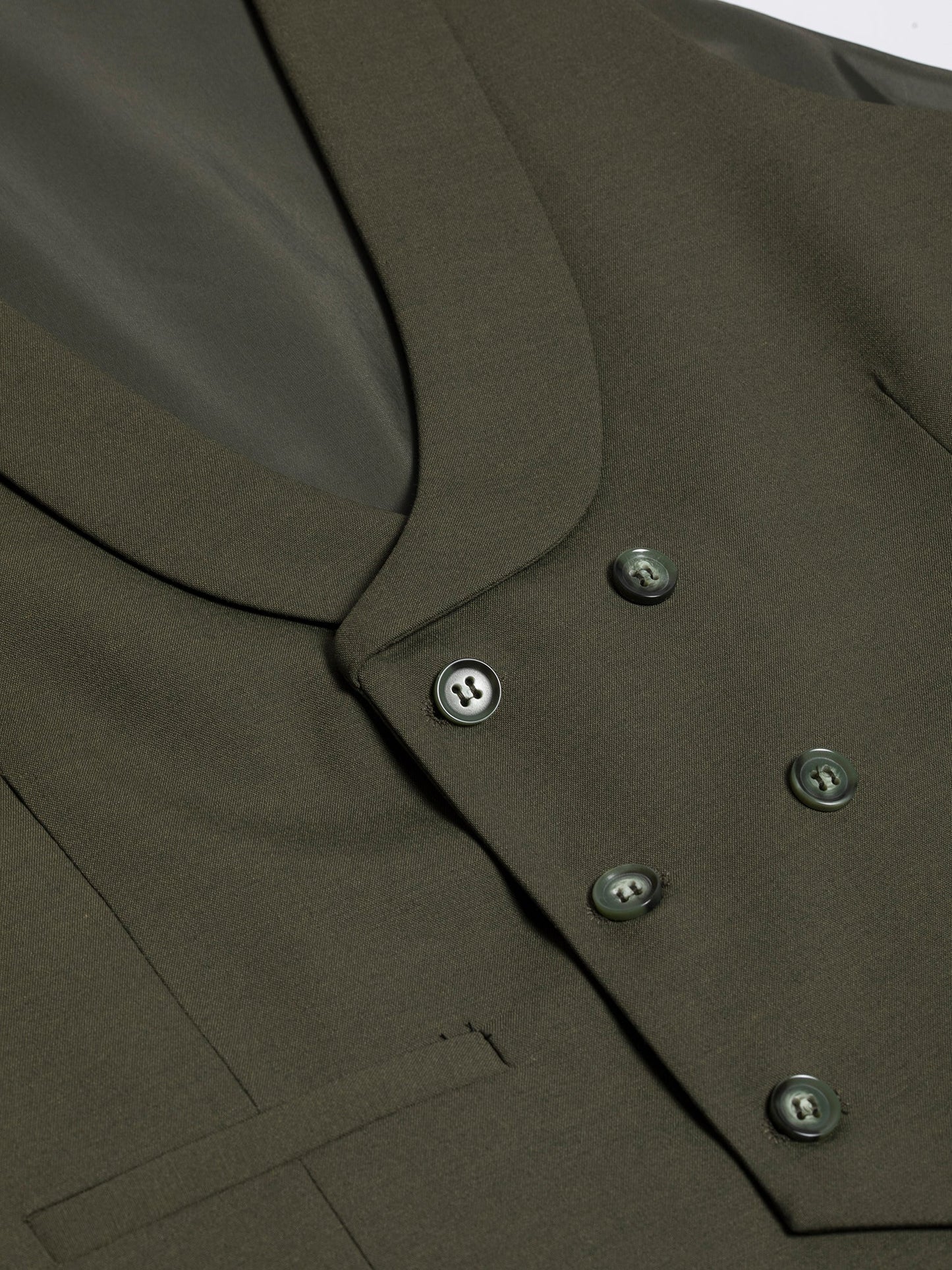 Khaki Modern-Fit Suit 3-Piece VIOSSI