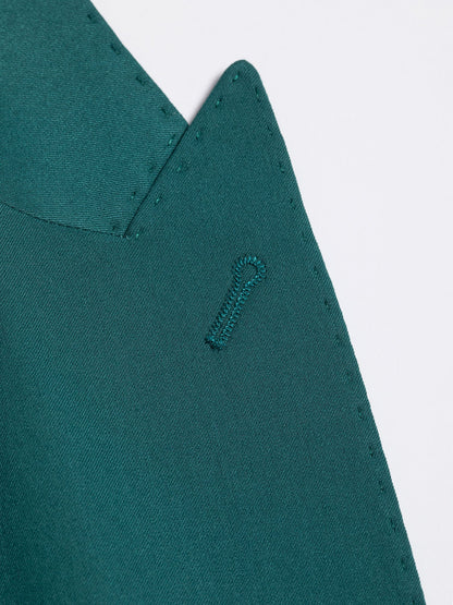 Green Double Breasted Suit 2-Piece VIOSSI