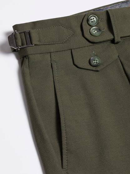 Khaki Modern-Fit Suit 3-Piece VIOSSI