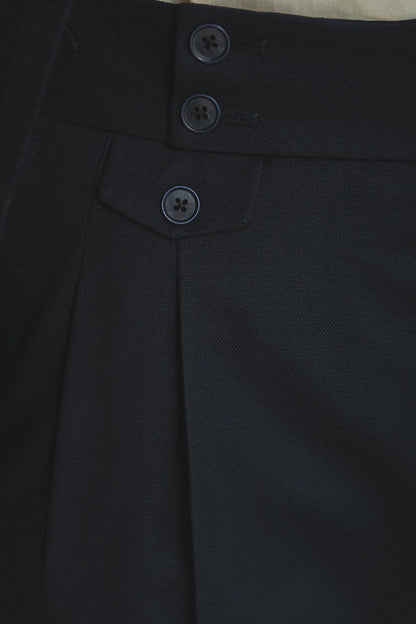 Brabion Rocco Navy Blue Slim Fit Peak Lapel Suit for Modern Men