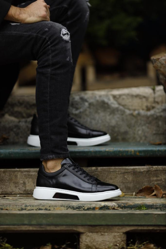 Lyon Black High Top Sneakers: Elevate Your Style