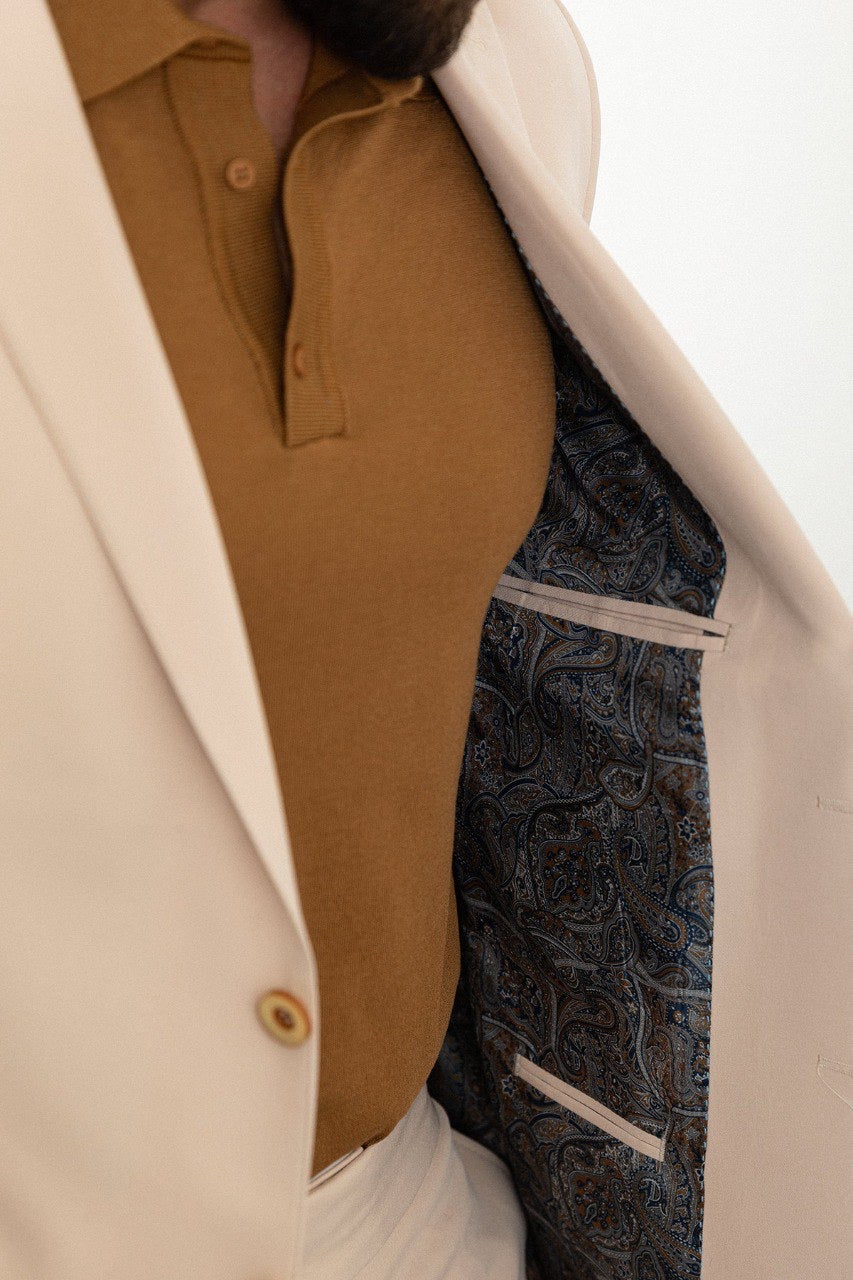 Brabion Marco Beige Slim Fit 2 Piece Suit - The Ultimate Versatile Men's Suit