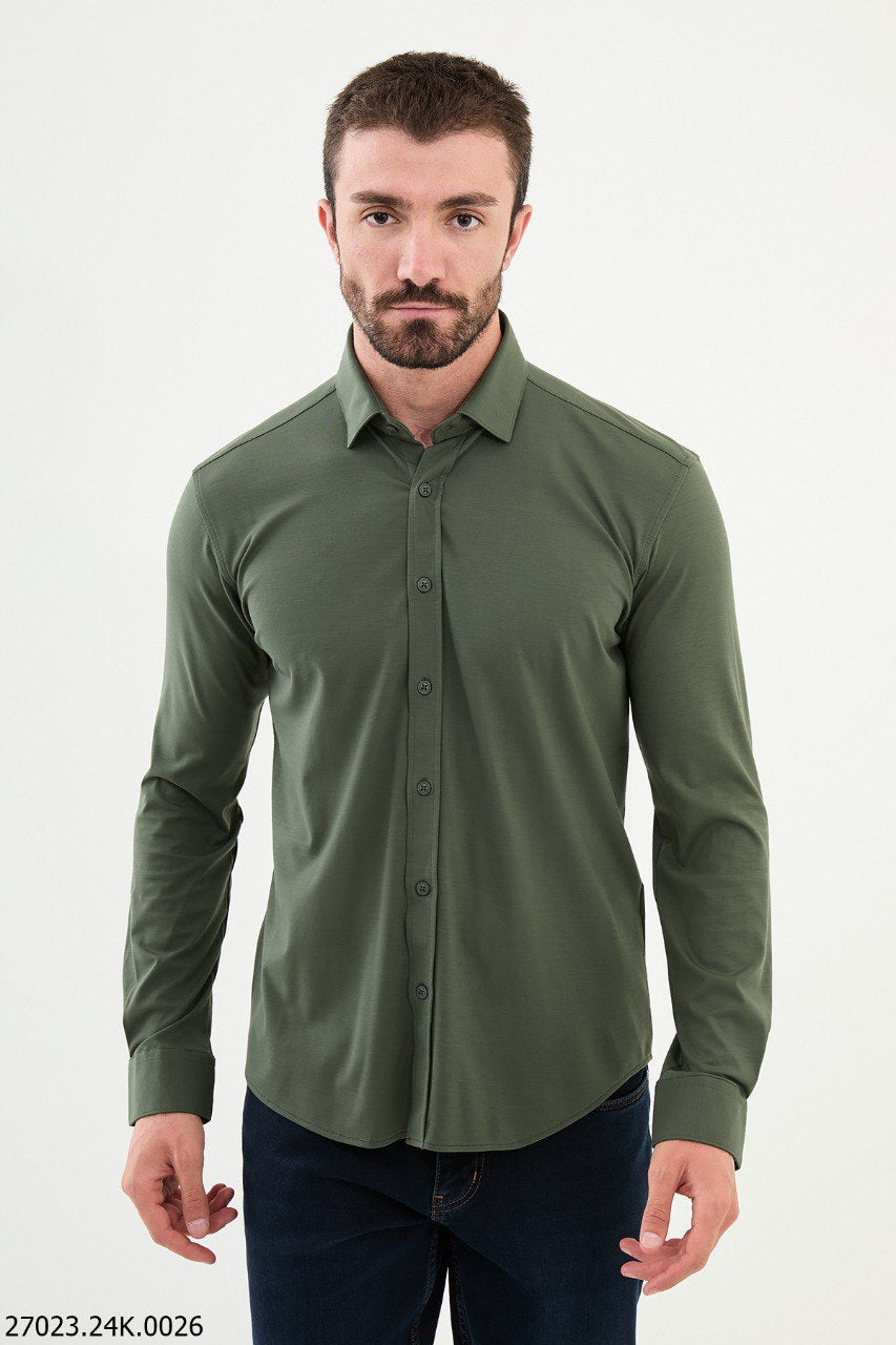 Brabion James Men’s Slim Fit Cotton Shirt - Elevate Your Wardrobe