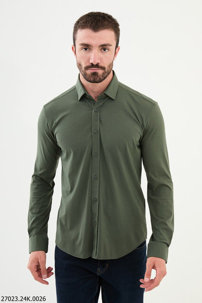 Brabion James Men’s Slim Fit Cotton Shirt - Elevate Your Wardrobe