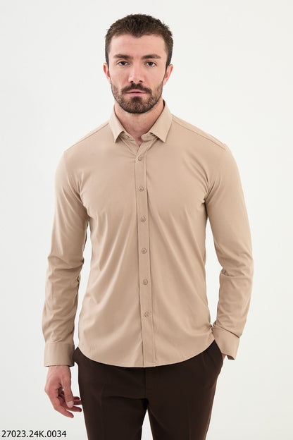 Brabion James Men’s Slim Fit Cotton Shirt - Elevate Your Wardrobe