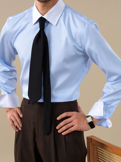 Milano Long Point Collar Breathable Shirt