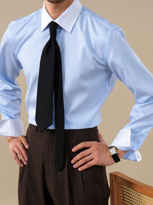 Milano Long Point Collar Breathable Shirt