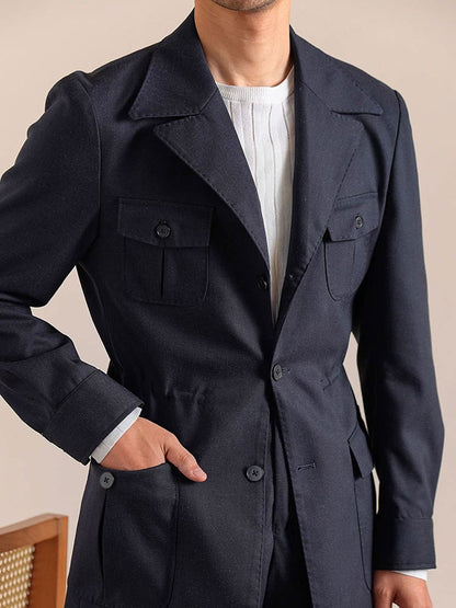 Men's Slim Fit Italian Retro Casual Jacket