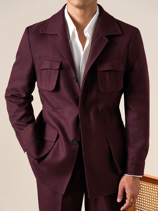 Men's Italian-Style Hunting Retro Jacket