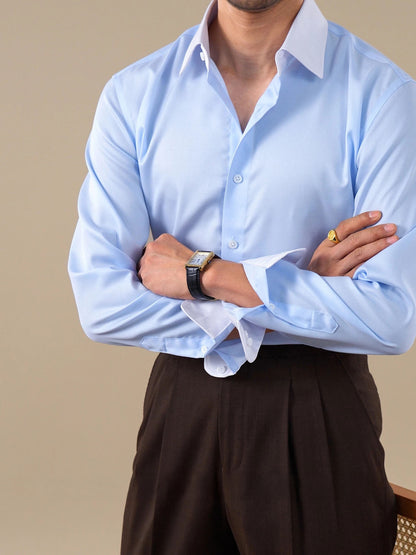 Milano Long Point Collar Breathable Shirt