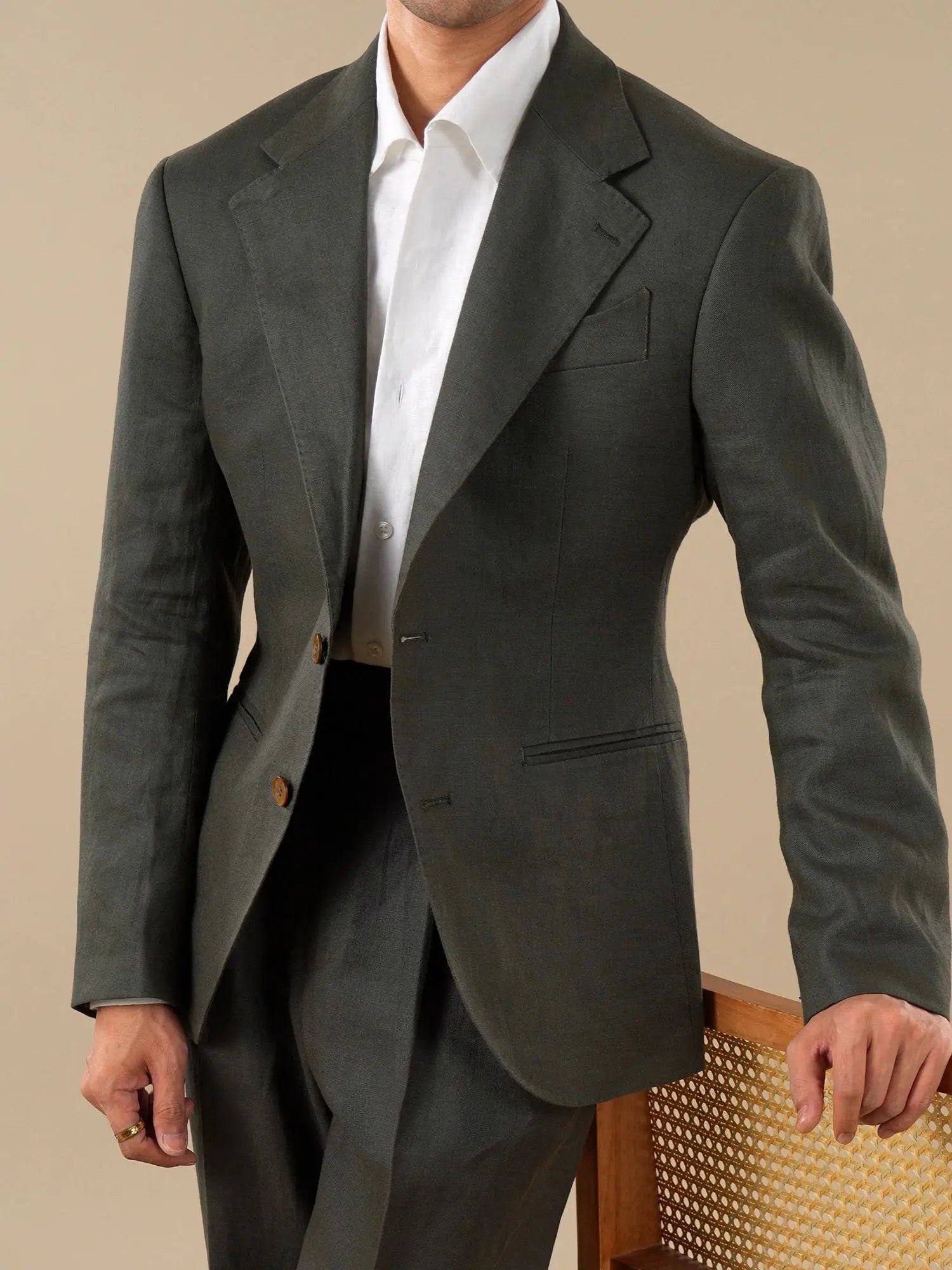 Italian Linen Men's Blazer BRABION