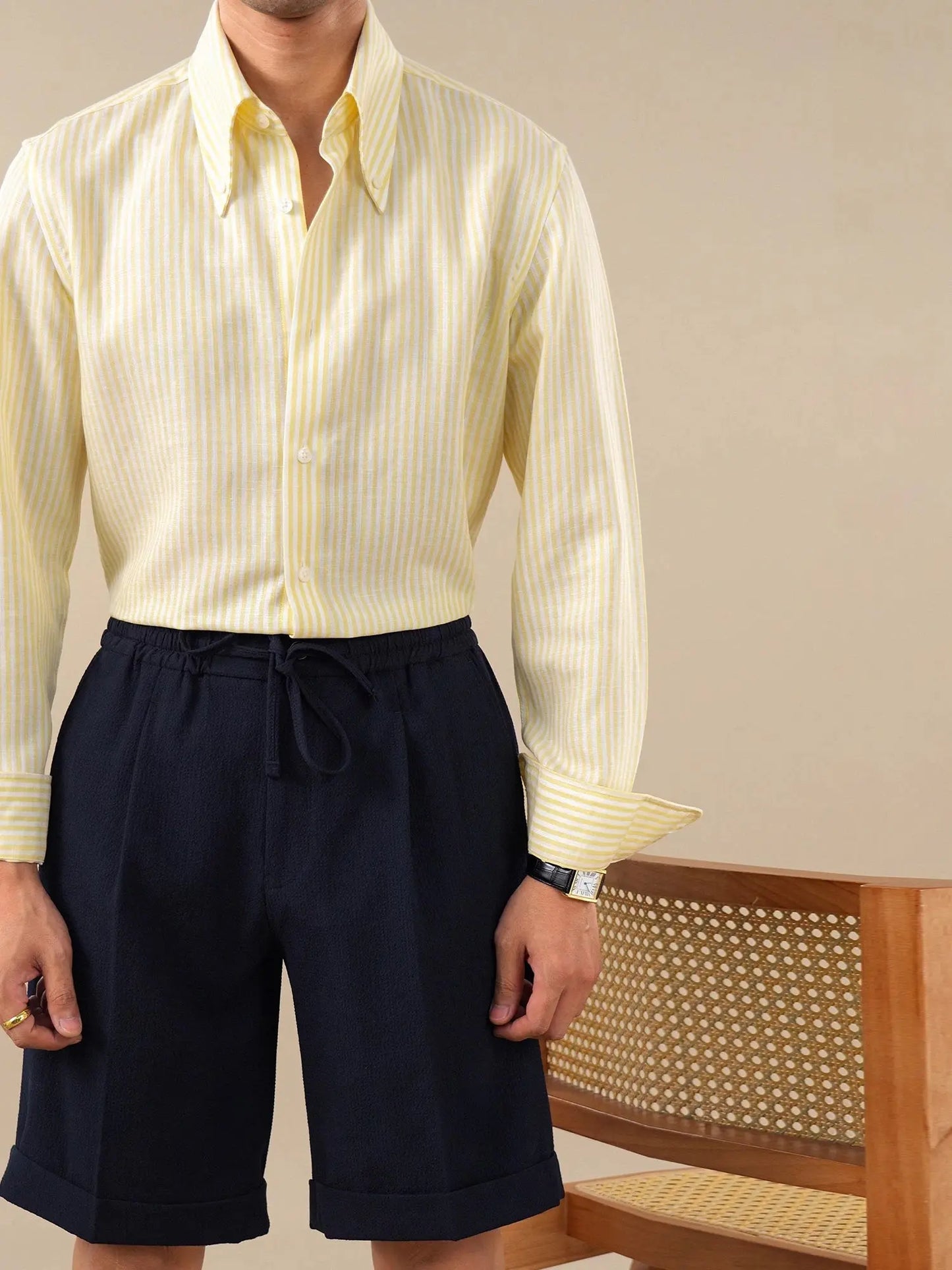Men's Summer Lightweight Breathable Drawstring Shorts BRABION