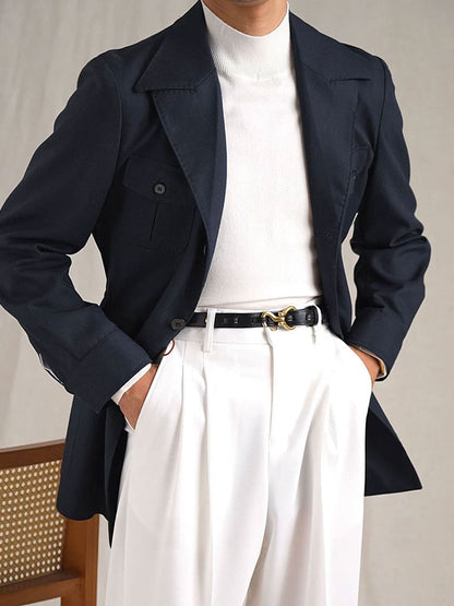 Men's Linen Breathable Hunting Jacket