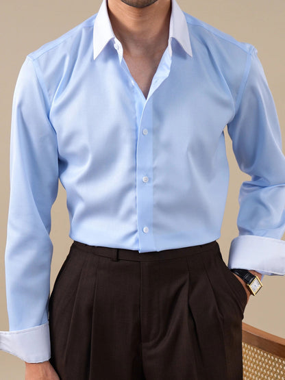 Milano Long Point Collar Breathable Shirt