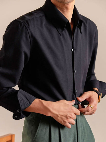 Men's Long-Sleeve Wrinkle-Resistant Shirt