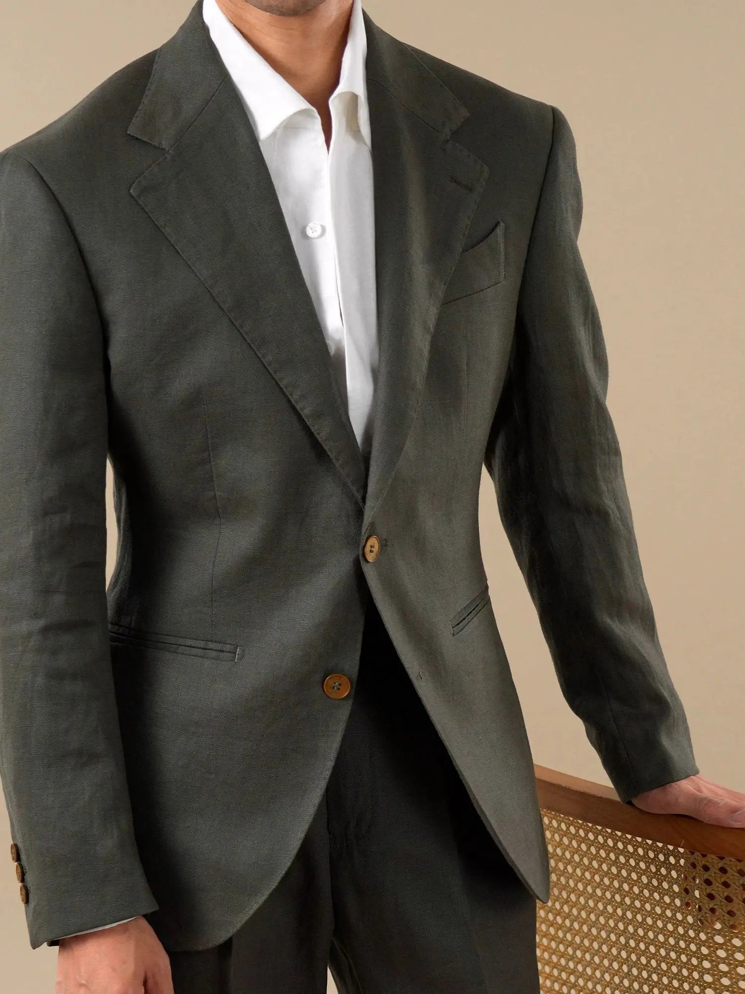 Italian Linen Men's Blazer BRABION