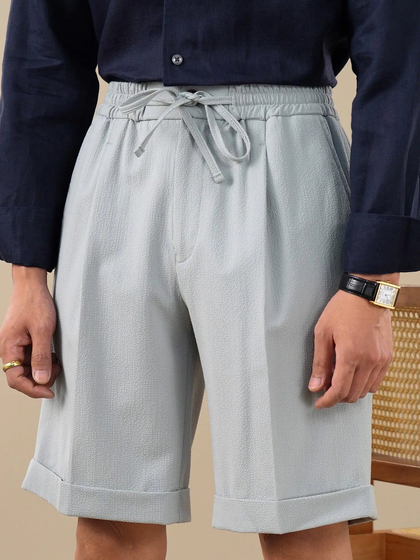 Men's Summer Lightweight Breathable Drawstring Shorts BRABION